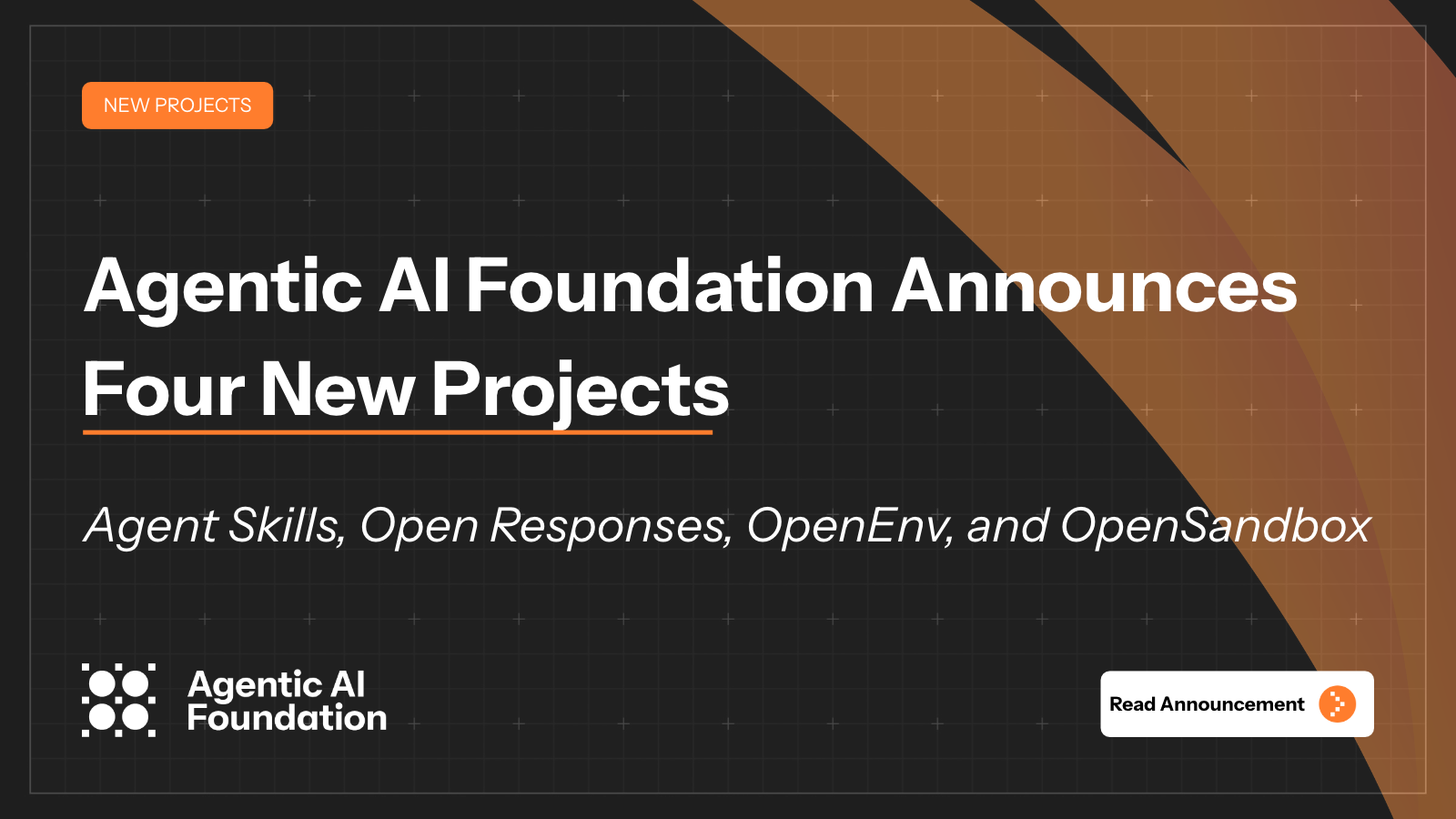 Agentic AI Foundation adds four open agent projects