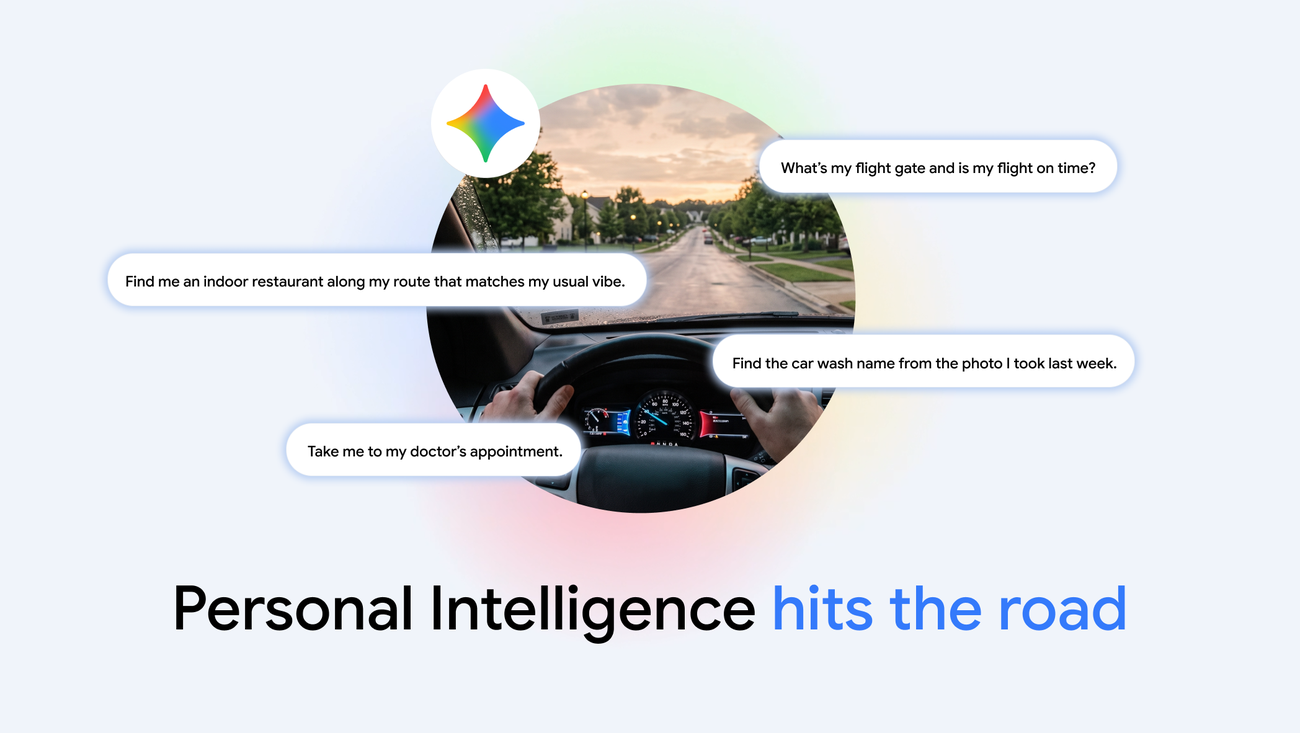 Google brings Gemini Personal Intelligence to cars