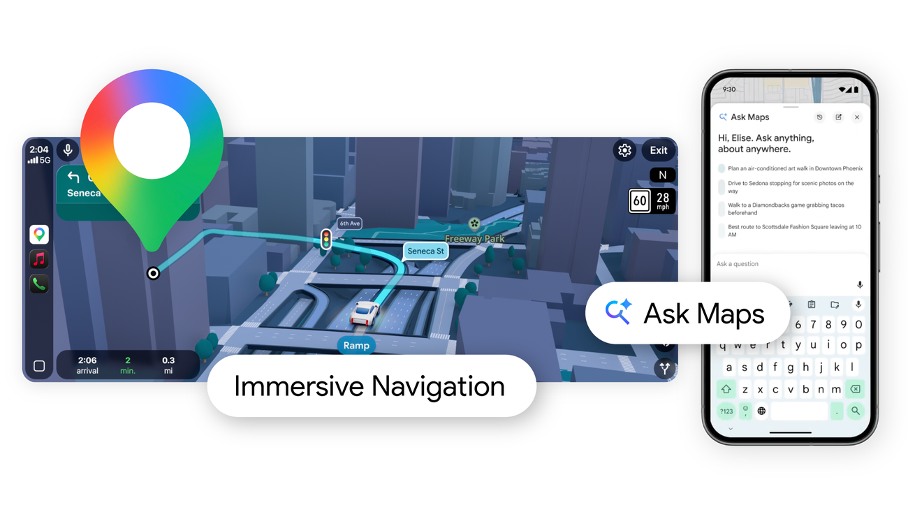 Google Maps turns Ask Maps into an agent for food and travel