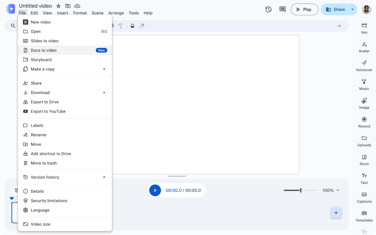Google Vids turns Docs, PDFs and Word files into AI video summaries