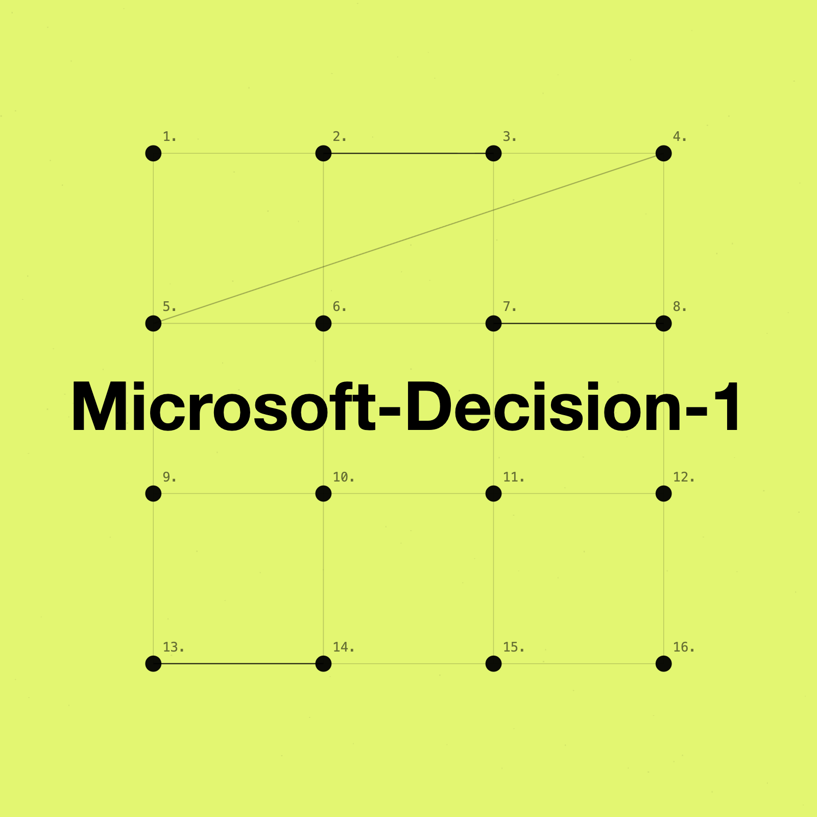 Microsoft introduces Decision-1, a model for fast structured choices