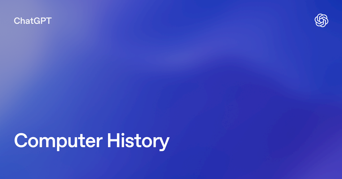 OpenAI introduces Computer History for ChatGPT on macOS