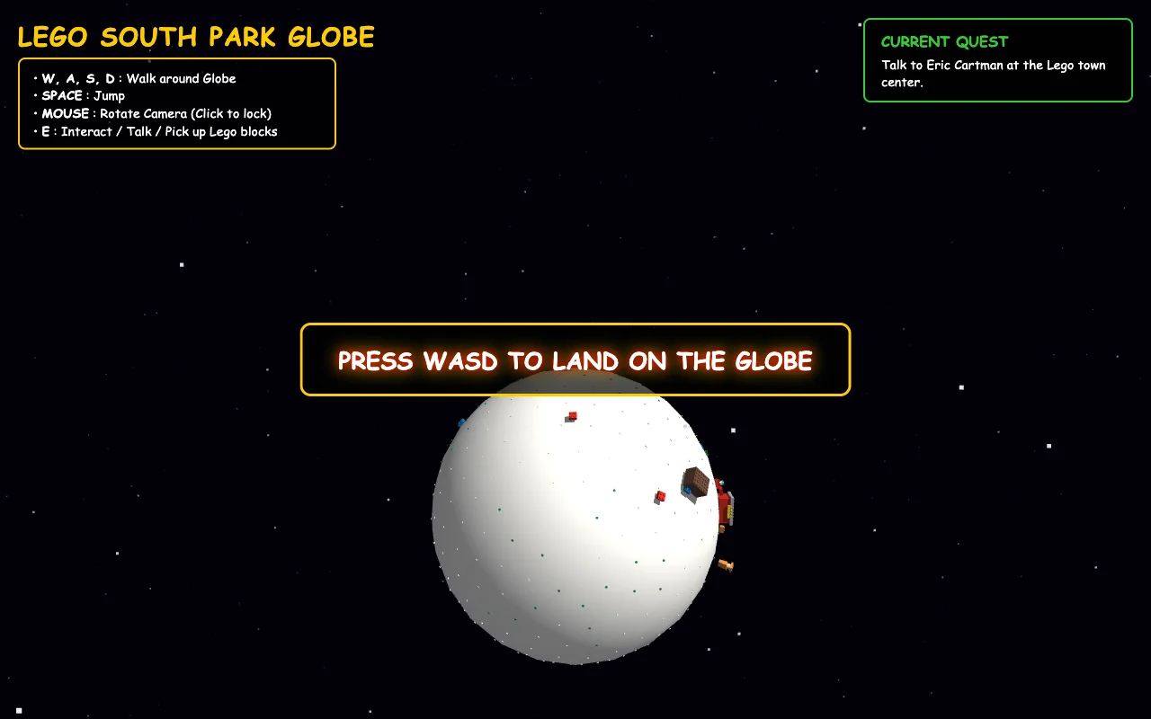Screenshot of the game by Gemini 3.6 Thinking